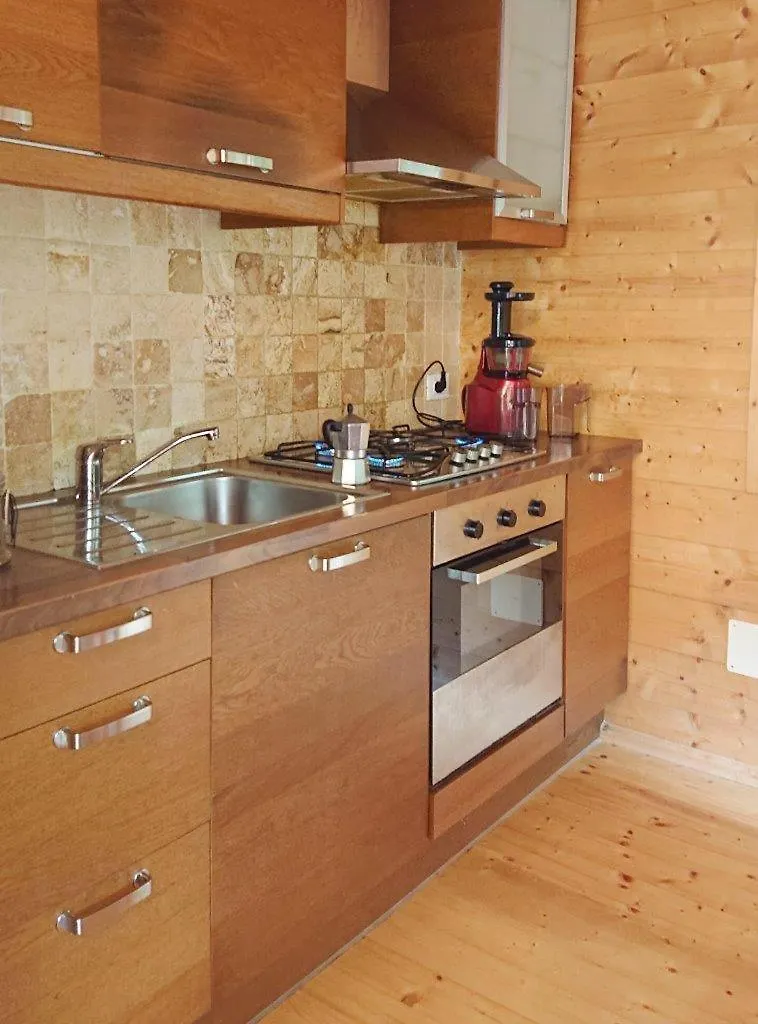 Chalet Bosco Magico Roccolo CastellʼArquato Włochy